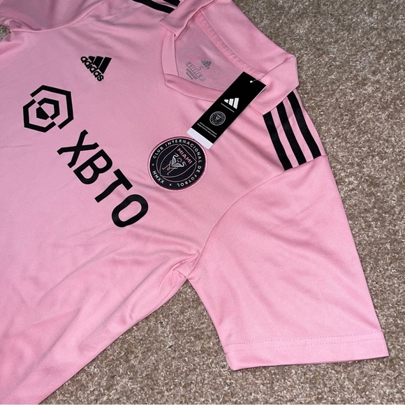 Adidas Inter Miami Leo Messi Men’s Home Soccer Jersey 23/24🆕 - Picture 3 of 11